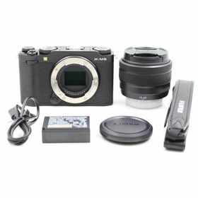 ■シャッター数2366枚！新品同様■FUJIFILM X-M5 15-45mm(ミラーレス一眼)
