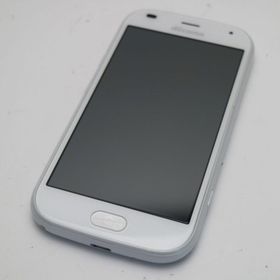 フジツウ(富士通)の新品同様 F-42A らくらくスマートフォン ホワイト M000(スマートフォン本体)