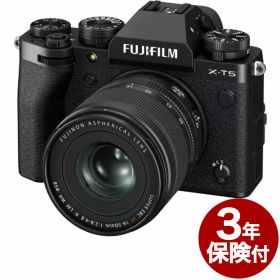 [3年保険付] FUJIFILM X-T5 XF16-50mmレンズキット JP ブラック 2カ国語（日本語・英語）対応モデル XT5 ミラーレス一眼ボディー+XF16-50mmF2.8-4.8 R LM WR 標準ズームレンズキット F X-T5LK-1650-B JP [02P05Nov16]