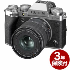 [3年保険付] FUJIFILM X-T5 XF16-50mmレンズキット JP シルバー 2カ国語（日本語・英語）対応モデル XT5 ミラーレス一眼ボディー+ XF16-50mmF2.8-4.8 R LM WR 標準ズームレンズキット F X-T5LK-1650-S JP [02P05Nov16]