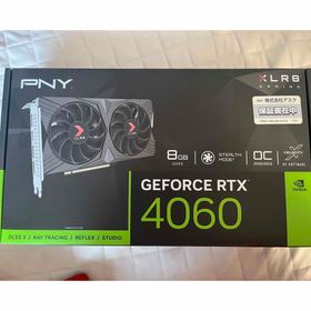エヌビディア(NVIDIA)の保証付き GeForce RTX 4060 8GB NVIDIA PNY(PCパーツ)
