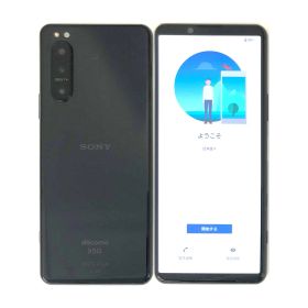 【中古】 SONY Xperia 5 II SO-52A Black ブラック docomo 128GB SIMロック解除済 白ロム 本体