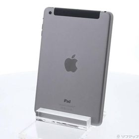 〔中古〕Apple(アップル) iPad mini 2 64GB スペースグレイ ME828J／A docomo〔377-ud〕