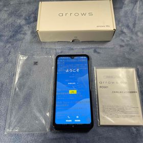 アローズ(arrows)の◆ 新品 FCNT arrows We FCG01 ブラック利用制限 ◯ ◆(スマートフォン本体)