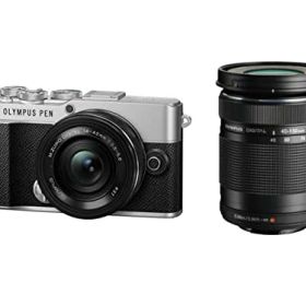 OM SYSTEM PEN E-P7 EZダブルズームキット シルバー