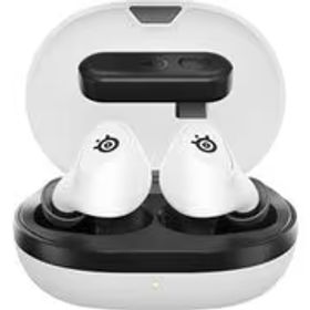 SteelSeries スティールシリーズ 完全ワイヤレスゲーミングイヤホン Arctis GameBuds White アクティブノイズキャンセリング/2.4GHzワイヤレス/Bluetooth対応 ホワイト 61682J