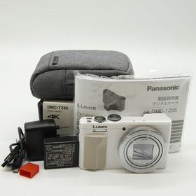 パナソニック(Panasonic)の■ほぼ新品■ルミックス TZ85 ホワイト DMC-TZ85-W(コンパクトデジタルカメラ)