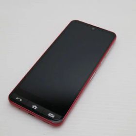 【中古】美品 SHG09 BASIO active レッド AU スマホ KYOCERA 安心保証 即日発送 土日祝発送OK
