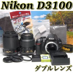 ニコン(Nikon)のスマホ転送OK✨️Nikon D3100 ダブルレンズ 初心者・旅行にもオススメ✨(デジタル一眼)