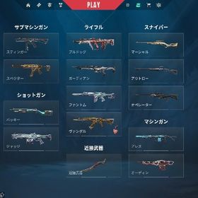 【メアド変更可能】スキン垢 | VALORANT(ヴァロラント)のアカウントデータ、RMTの販売・買取一覧