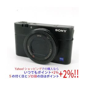 【中古】SONY製 Cyber-shot DSC-RX100M3 ブラック 2010万画素 訳あり