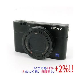 【中古】SONY製 Cyber-shot DSC-RX100M3 ブラック 2010万画素 訳あり