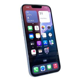 中古 Apple iPhone14 Plus 128GB ブルー MQ4H3J／A SIMフリー ネットワーク利用制限▲判定