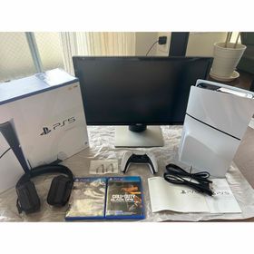 プレイステーション(PlayStation)のPS5 1tb コントローラー モニター セット売り(家庭用ゲーム機本体)