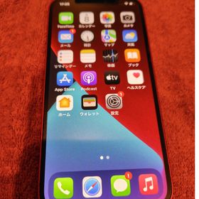 アイフォーン(iPhone)の★超レア美品 iPhone12 128GB 赤 香港仕様 デュアルsim 87％(スマートフォン本体)