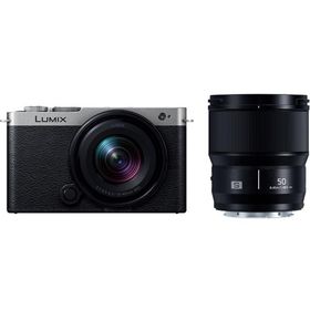 《新品》Panasonic (パナソニック) LUMIX S9 ダブルレンズキット DC-S9W-S ダークシルバー【キャッシュバック￥15,000-対象】