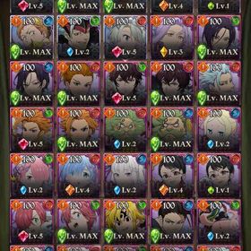 全体闘級1400万引退垢 | グラクロのアカウントデータ、RMTの販売・買取一覧