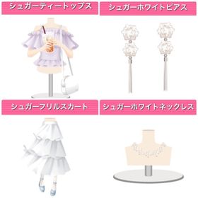 GREE ガルショ シュガーティートップス 他3 | ガルショのアカウントデータ、RMTの販売・買取一覧