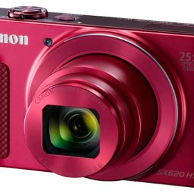 【中古】【1ヶ月保証】キヤノン Canon PowerShot SX620 HS レッド 光学25倍ズーム PSSX620HSRE SDカード付き Wi-Fi対応