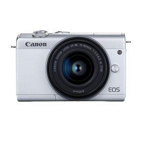 中古 １年保証 美品 Canon EOS M200 EF-M 15-45mm ホワイト
