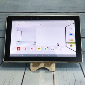 docomo arrows Tab F-02K White ホワイト 本体 白ロム SIMロック解除済み SIMフリー C843165