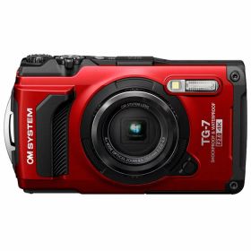 【即納】デジタルカメラ Tough TG-7 OM SYSTEM オリンパス タフカメラ OMデジタルソリューションズ TG-7-RED レッド OLYMPUS デジカメ Wi-Fi スマホ転送 防水 防塵 耐衝撃 マクロ 水中撮影【送料無料】【KK9N0D18P】