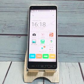 Y!mobile 京セラ かんたんスマホ2+ A201KC ホワイト 本体 白ロム SIMロック解除済み SIMフリー 美品 A171119