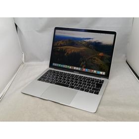【中古】Apple MacBook Air 13インチ Corei5:1.6GHz 128GB シルバー MREA2J/A (Late 2018)【秋葉2号】保証期間１ヶ月【ランクC】