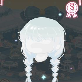 【SR髪】ねこっ毛シャトンブルーのみつあみ | ハロスイ(ハロースイートデイズ)のアカウントデータ、RMTの販売・買取一覧