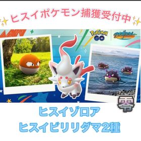 【✨】 ☆ヒスイポケモン込み乱獲 | ポケモンGOのアカウントデータ、RMTの販売・買取一覧