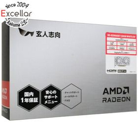 クロウトシコウ(玄人志向)の玄人志向グラボ RD-RX9060XT-E8GB/WHITE/DF PCIExp 8GB(PCパーツ)