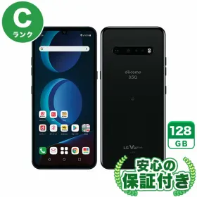 SIMフリー LG V60 ThinQ 5G L-51A ザブラック128GB 本体[Cランク] Androidスマホ 中古 送料無料 当社3ヶ月保証