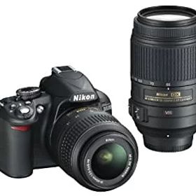 【中古】(非常に良い)Nikon デジタル一眼レフカメラ D3100 ダブルズームキット D3100WZ
