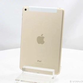 【中古】SoftBank iPad mini 4 128GB ゴールド MK782J／A SoftBank 【348-ud】