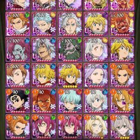 最強アカレベル110キャラ所持‼️ | グラクロのアカウントデータ、RMTの販売・買取一覧