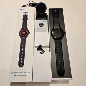 ティックウォッチ(TicWatch)のmobvoi TICWATCH PRO 5 ENDURO ☆充電スタンド付(その他)