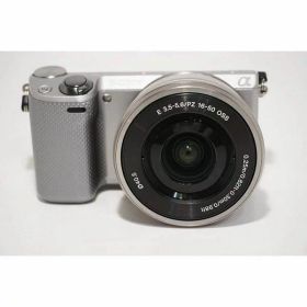【中古】ソニー SONY α NEX-5R パワーズームレンズキット シルバー NEX-5RL/S