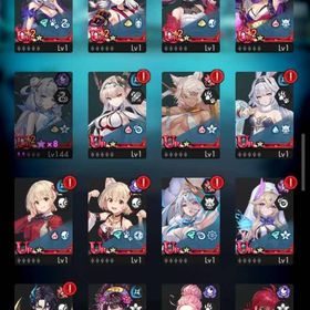 闇魔王、滝夜叉姫、邪魅+UR、ぼっちコラボ、化物語コラボ、超電磁砲コラボ約50体 | ラグナド(ラグナドール)のアカウントデータ、RMTの販売・買取一覧