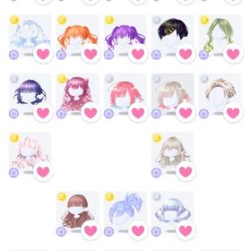 髪の毛のみ | ポケコロツイン(ポケツイ)のアカウントデータ、RMTの販売・買取一覧