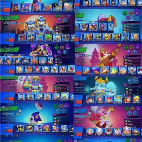 引退アカ キャラ93体 パワー11/67体 ハイチャ/73体 | ブロスタ(ブロウルスターズ)のアカウントデータ、RMTの販売・買取一覧