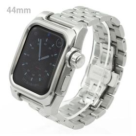 アップルウォッチ5&amp;4 44mm用 FACTRON Next for AppleWatch5 ステンレススチール316Lケース ステンレスメタルバンド Series5&amp;4 44mm専用 FA-W-042