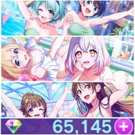 初期垢＊石6万↑＊星4×39＊かのかりコラボコンプ🌈🎀🫧 | グルミク(D4DJ Groovymix)のアカウントデータ、RMTの販売・買取一覧