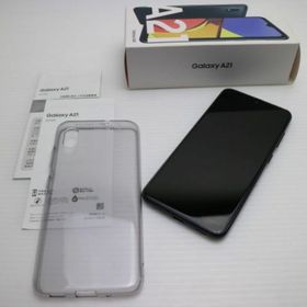 ギャラクシー(Galaxy)のSIMフリー Galaxy A21 ブラック M555(スマートフォン本体)