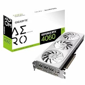 【中古】GIGABYTE NVIDIA GeForce RTX4060搭載 グラフィックボード GDDR6 8GB【国内正規代理店】 GV-N4060AERO OC-8GD