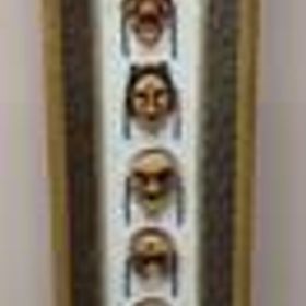 壁掛けお面 コリアンマスク 不明