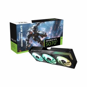 玄人志向 GALAKURO GAMING NVIDIA GeForce RTX 5070 Ti トリプルファン搭載 オーバークロック グラフィックボード GG-RTX5070TI-E16GB/E