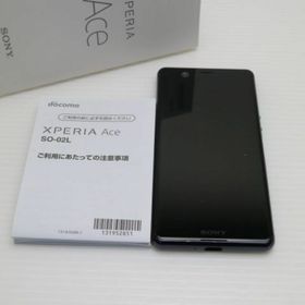 ソニー(SONY)のSIMフリー Xperia Ace ブラック M222(スマートフォン本体)