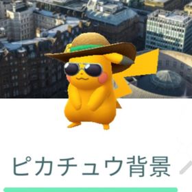 色違い サマースタイル ピカチュウ マンチェスター背景 トレード サングラス | ポケモンGOのアカウントデータ、RMTの販売・買取一覧