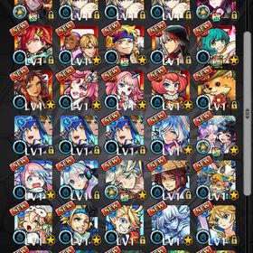 新春初期垢🍀マサムネ艦隊➕ルシファーなど超獣限定多数 | モンストの代行、RMTの販売・買取一覧