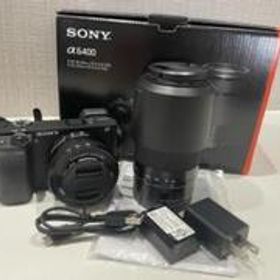 【値下げ】SONY α6400ダブルズームキット・ショルダーケースおまけ付
